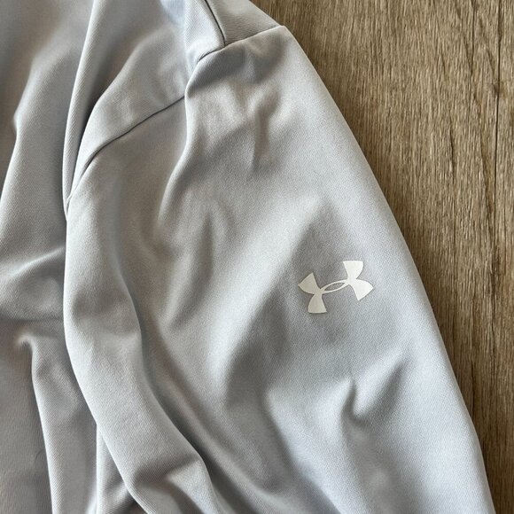 Womens Under Armour Light Grey Zipper Jacket - M - Picture 8 of 11